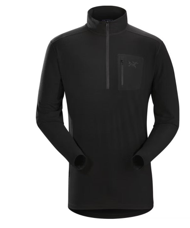 ARC'TERYX COLD WX ZIP NECK AR - WOOL MEN'S