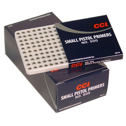 CCI 500 STANDARD SMALL PISTOL PRIMERS