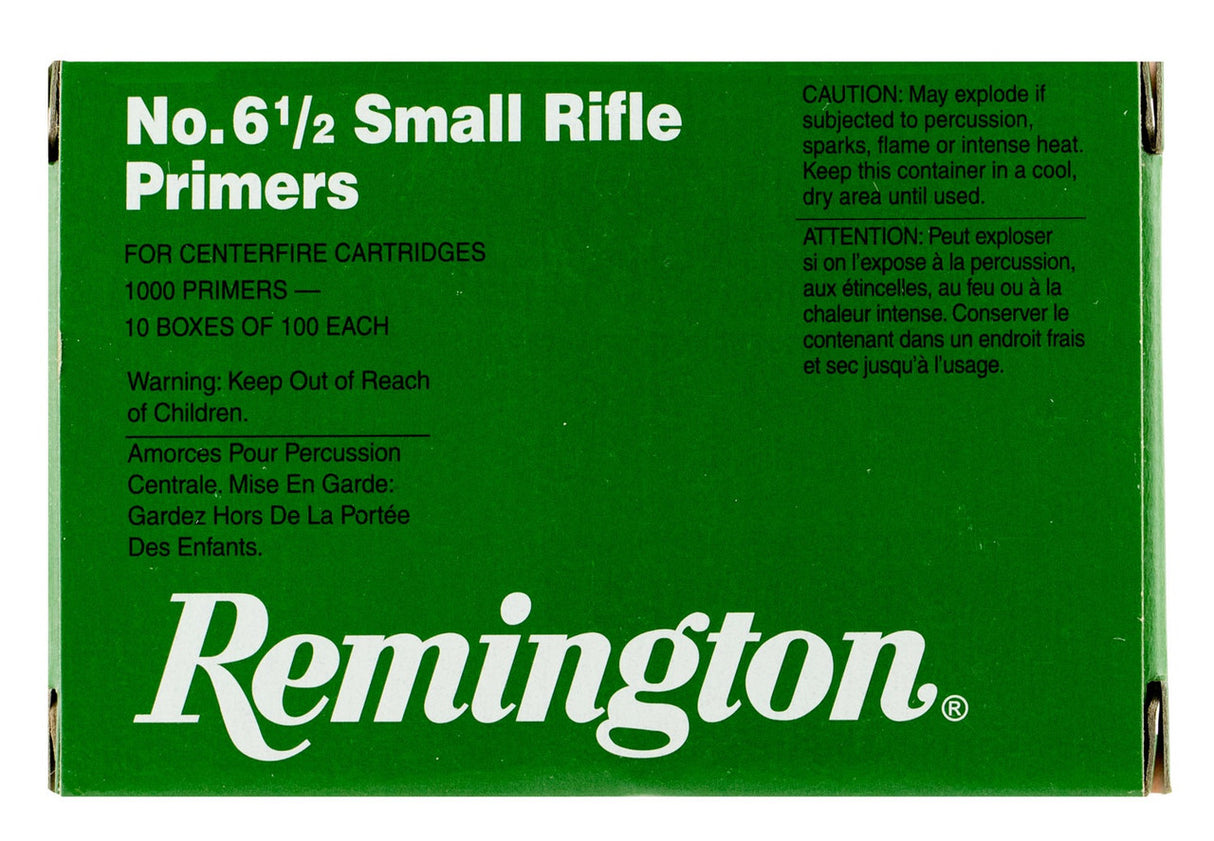 Remington x22606 Centerfire Small Rifle Primers - Boîte de 1000