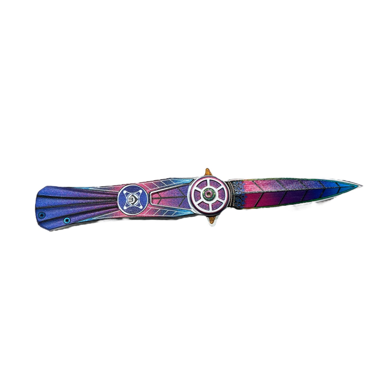 EDC Dagger Chongming CM76 / CM78 / CM79 / CM90 / CM92 / CM92B Titanium - Fingertip de poche tactique gyroscocopel couteau pliant fidget Spinning multifonction 440c Blade Rotation Couteaux