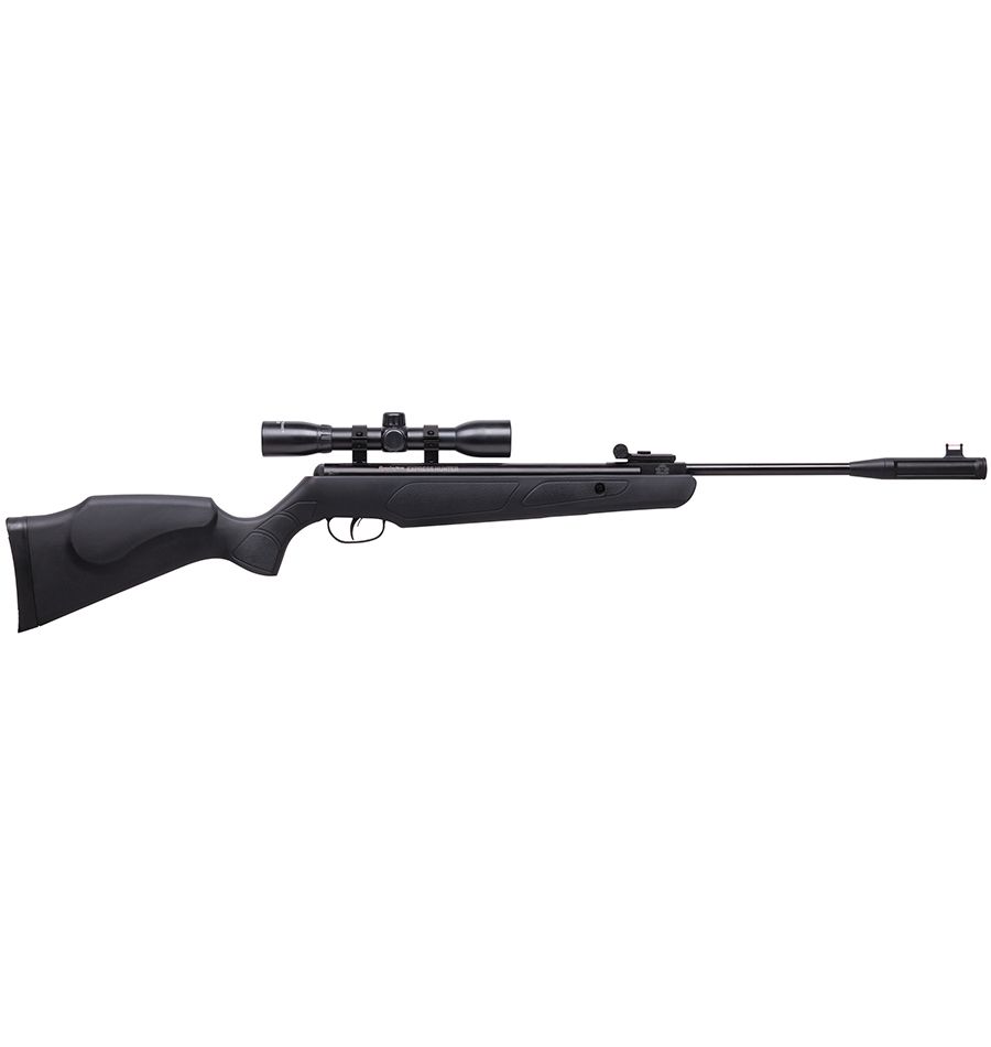 CROSMAN REMINGTON EXPRESS HUNTER BLACK NITRO MAG POWERED, BREAK BARREL, WITH 4x32 SCOPE, .22CAL