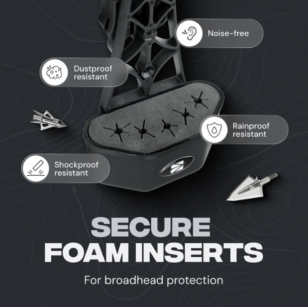 CARQUOIS COMPACT BALLISTA 5 FLÈCHES POUR ARC
