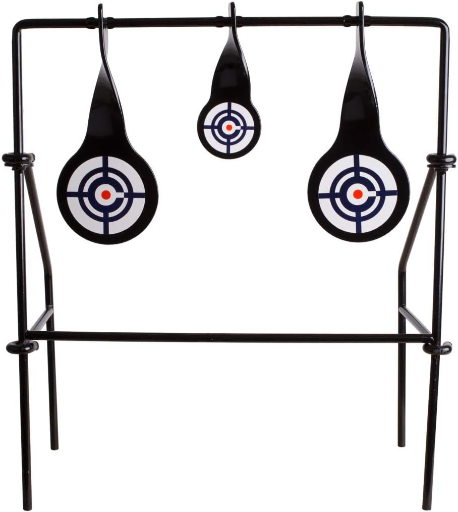 CROSMAN CSLT SPINNING TARGET ALL METAL FOR USE WITH .177 AND .22 CALIBER LEAD PELLETS