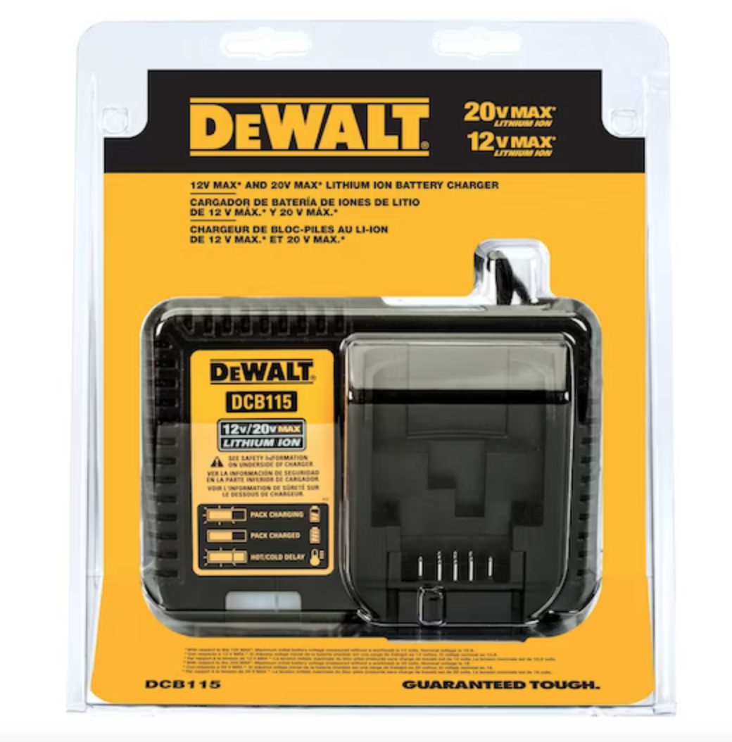 Dewalt 12V Max * - 20v MAX * Lithium Ion Battery Charger