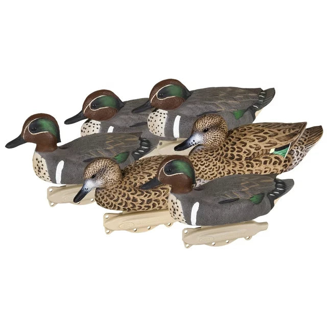 FLAMBEAU 8015SUV STORM FRONT 2 CLASSIC GREEN-WINGED TEAL DECOYS - 6/PACK