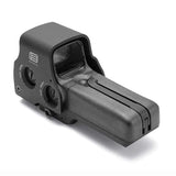 EOTECH 518 68 MOA & 1 MOA DOT LOCKING QUICK-DETACH MOUNT, AA BAT, RING W/ SINGLE 1 MO A DOT. BLACK