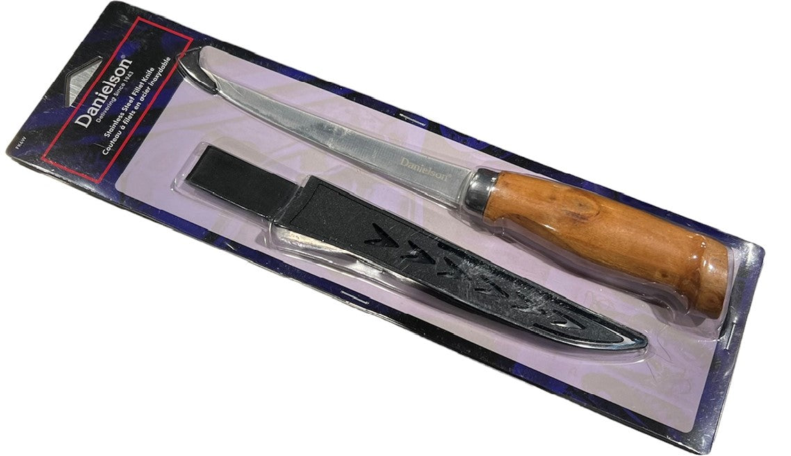 Danielson FK6W Knife Fillet Wood - Handle - FK6W