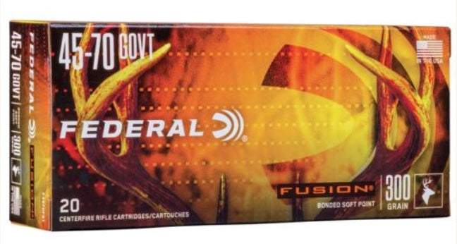 FEDERAL 45-70 GOVT 300gr FUSION