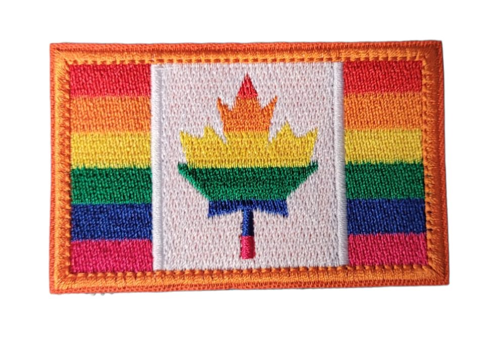 VELCRO CANADIAN FLAG PATCH