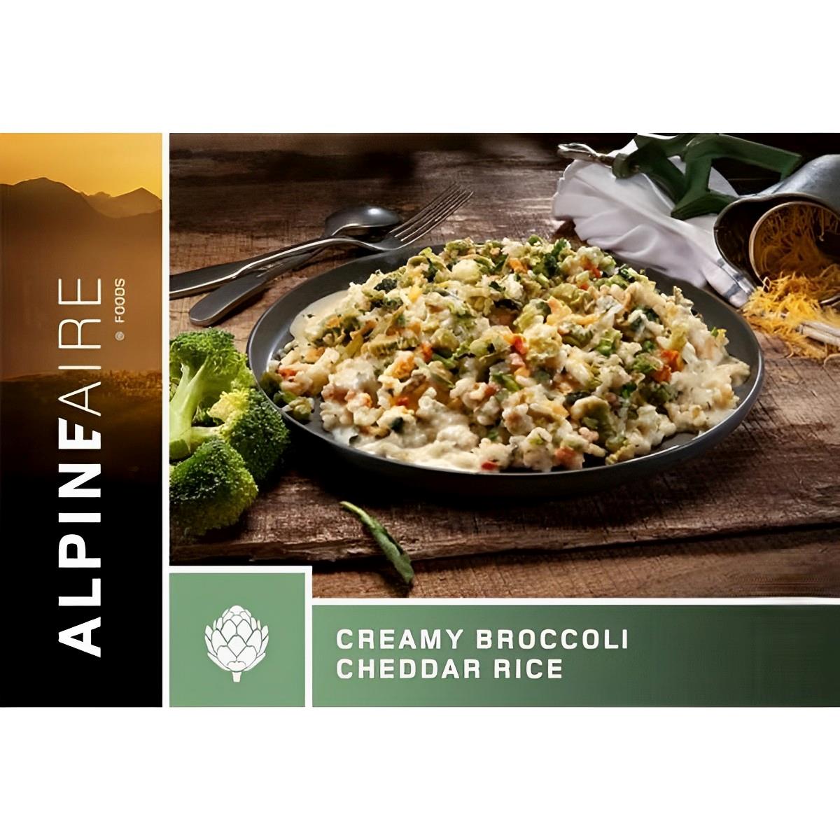 Alpineaire Foods Riz crémeux Broccoli Cheddar - 61125