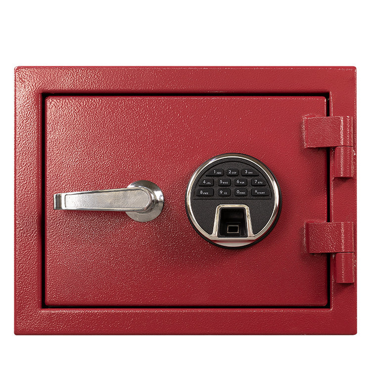 Safewell Small Red SAFE SAFE FIRE RESSAILTANT - CLACTION DE FEU: 60 min. / 1700 ° F