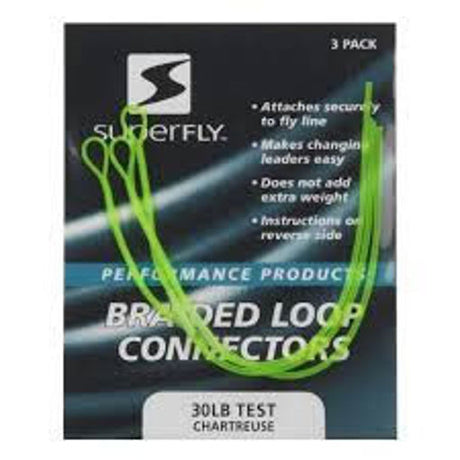 SUPERFLY BRAIDED LEADER LOOPS CONNECTORS