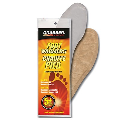 Grabber foot warmers