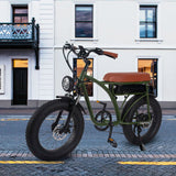 FXH-005 ELECTRIC MOUNTAIN BIKE 500W - 7 SPEED REAR HUB MOTOR - FRONT AND REAR DISC BRAKES - 20 INCH WHEELS - LED HEADLIGHT - 45-50KM BATTERY LIFE - INCLUDES BATTERY AND CHARGER - AVAILABLE IN TWO COLORS