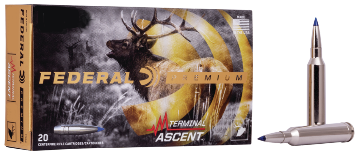 FEDERAL PREMIUM 6.5 CREEDMOOR AMMO 130 GRAIN TERMINAL ASCENT