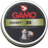 GAMO 6320025B54 ROCKET PELLETS .22 CAL. TINS OF 100 - BLISTER PK