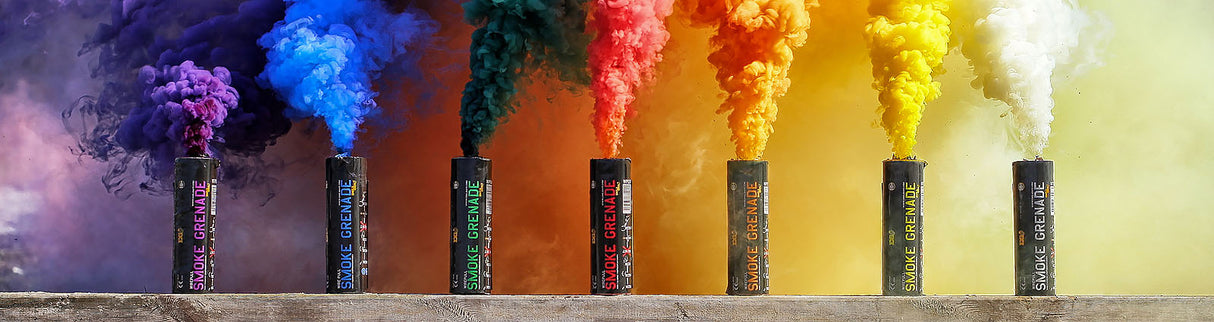 EG BURST SMOKE GRENADE – WHITE