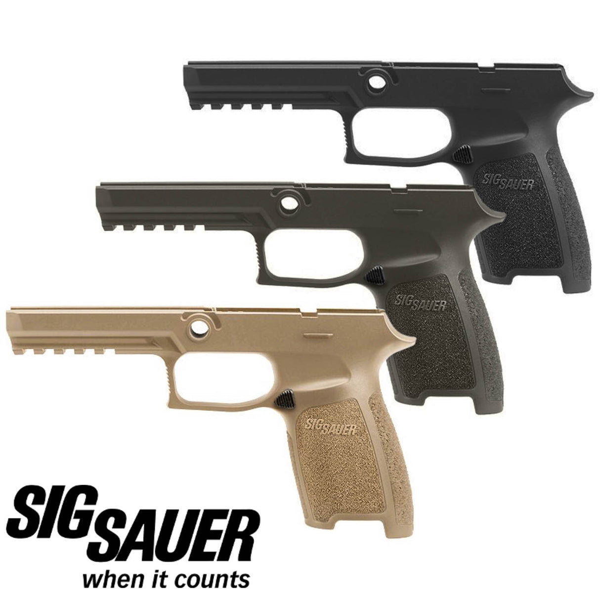 Sig Sauer P250/P320 Full Size Grip Module Assembly