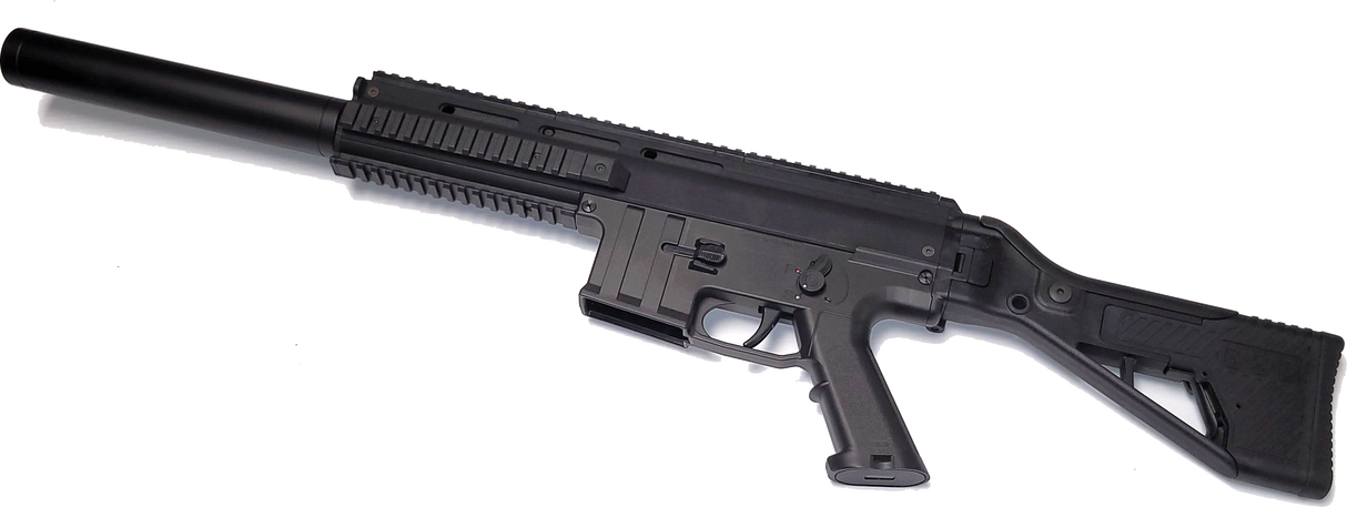 GSG-15 SD WITH EXTENDED BARREL SLEEVE, .22LR, BLACK, NON-RESTRICTED - SPECIAL EDITION RIFLE.