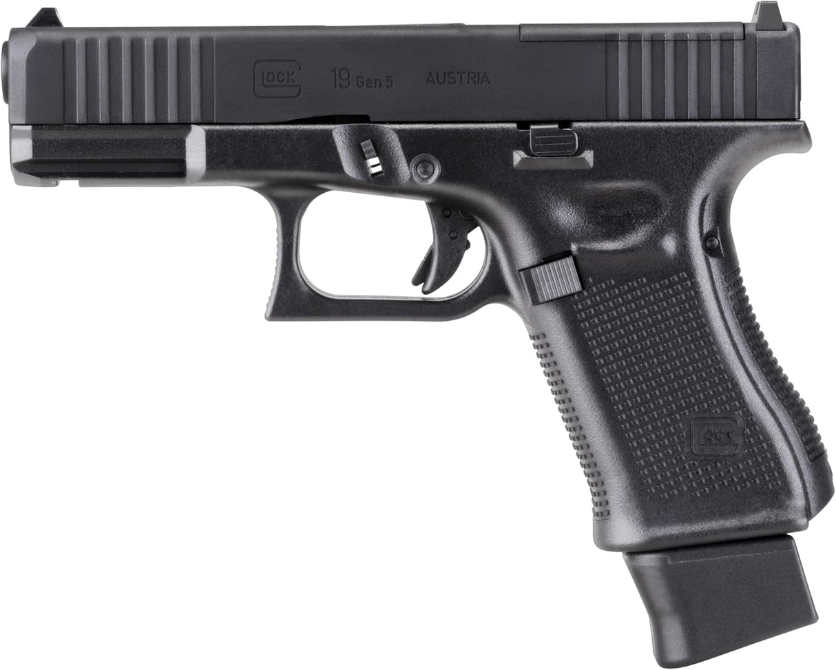 GLOCK G19 GEN 5 MOS BLACK CAL .177 PISTOLET CO2 290 FPS
