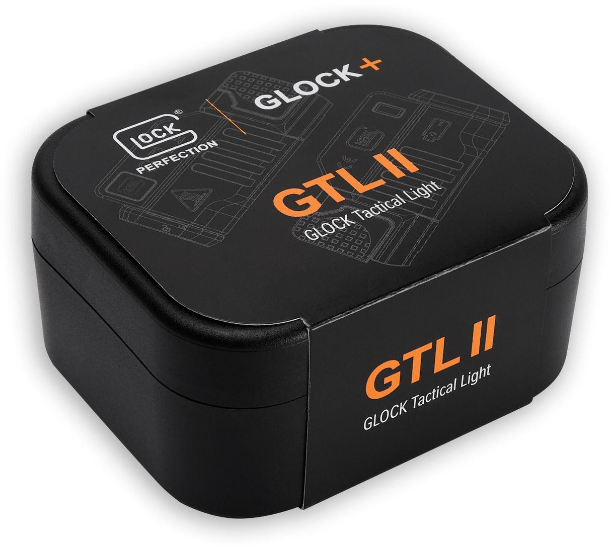 LAMPE GLOCK TACTICAL LIGHT 2 MAX – 600 LUMENS, COMMANDES AMBIDEXTRES, AUTONOMIE DE 70 MINUTES (SELON LA BATTERIE UTILISÉE)