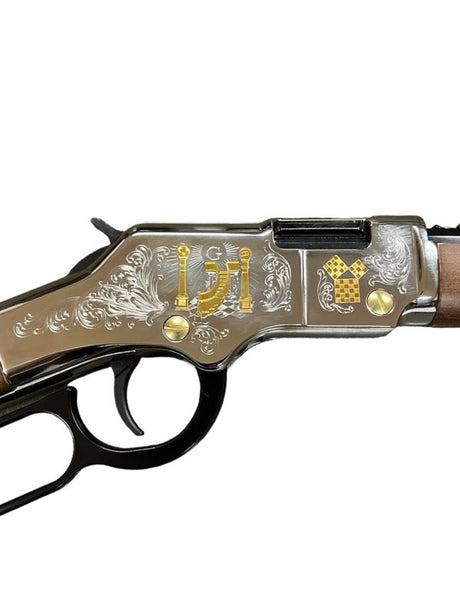 Henry Golden Boy Fréemasons Hommage Special Edition Lever Lever Rifle, 20 ", Cal. .22LR