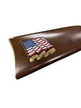 HENRY GOLDEN BOY MILITARY TRIBUTE 2ND EDITION LEVER RIFLE, 20", CAL. .22LR