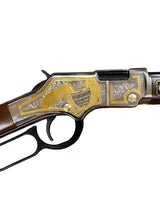 HENRY GOLDEN BOY MILITARY TRIBUTE 2ND EDITION LEVER RIFLE, 20", CAL. .22LR