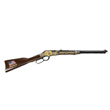 HENRY GOLDEN BOY MILITARY TRIBUTE 2ND EDITION LEVER RIFLE, 20", CAL. .22LR