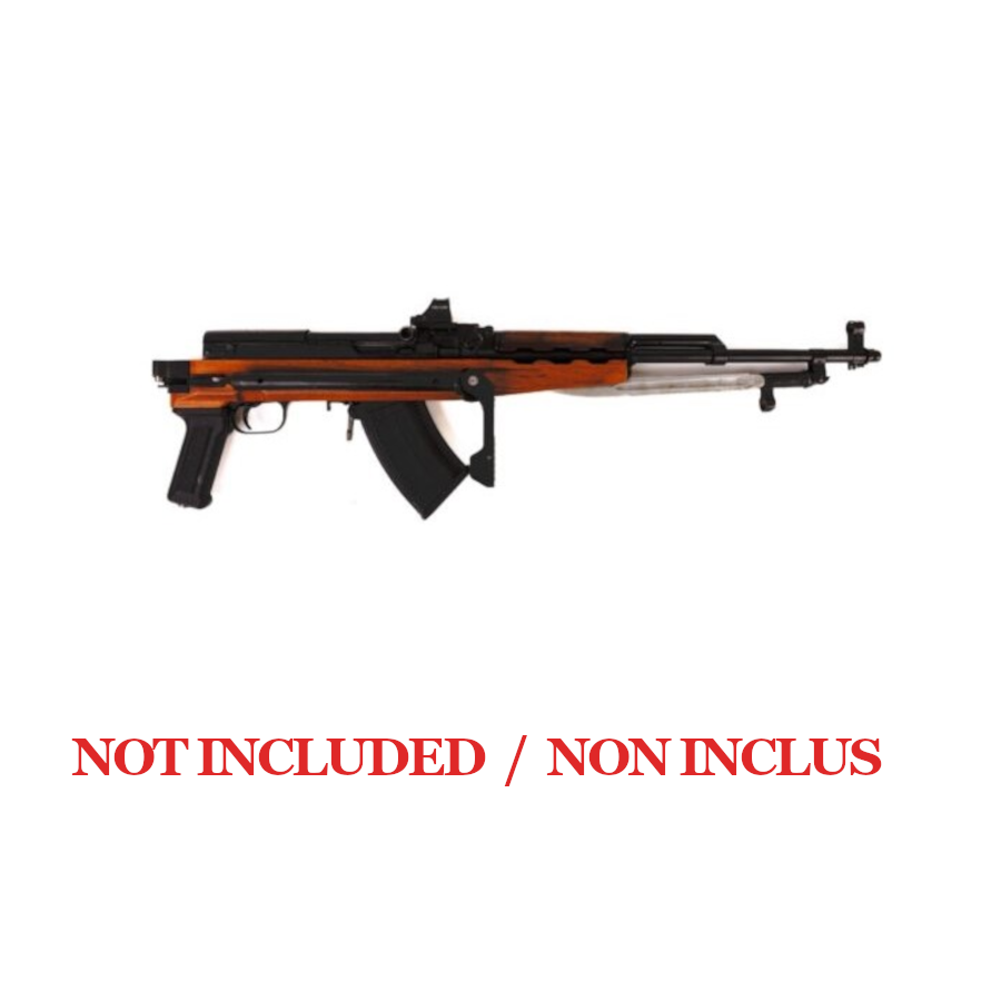 CROSSE PLIANTE HUSH SKS EN BOIS CLASSIC FOLDER - CROSSE SEULE. NE COMPREND PAS LE FUSIL, LE COUVERCLE SUPÉRIEUR NI LE CHARGEUR.