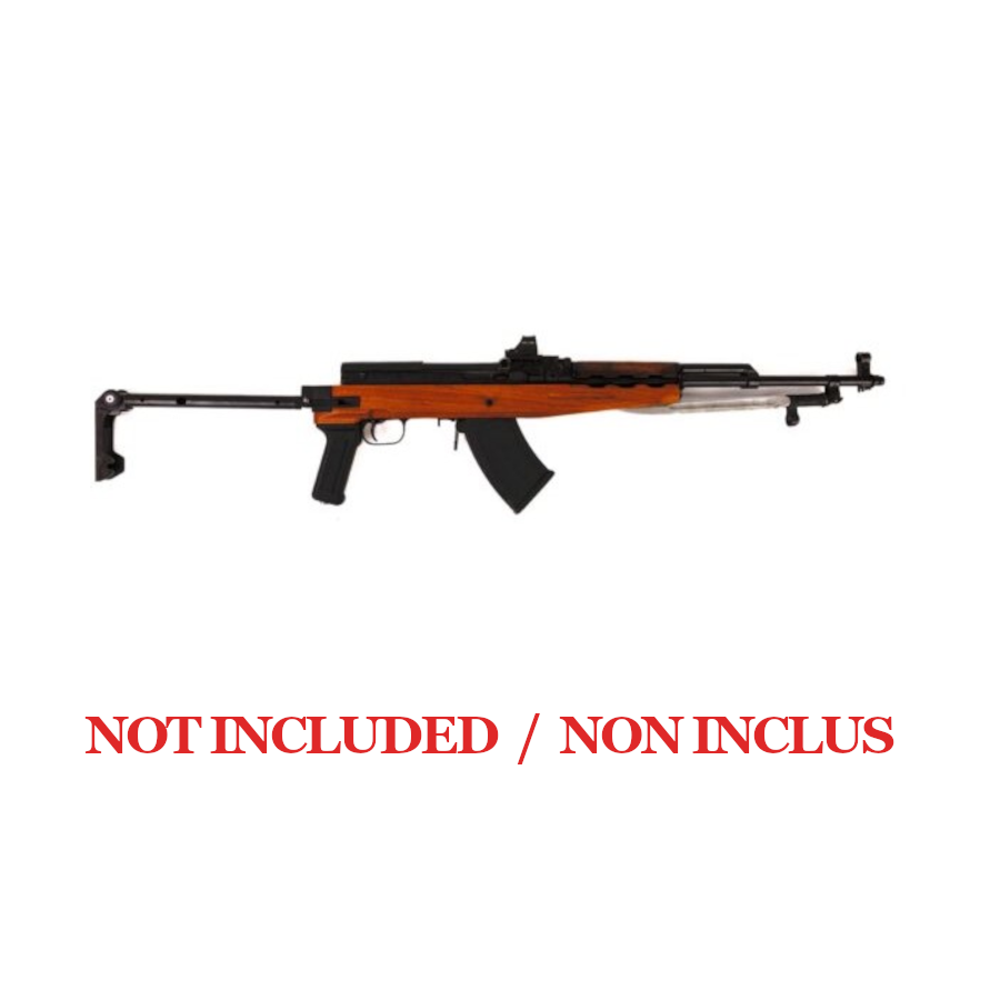 CROSSE PLIANTE HUSH SKS EN BOIS CLASSIC FOLDER - CROSSE SEULE. NE COMPREND PAS LE FUSIL, LE COUVERCLE SUPÉRIEUR NI LE CHARGEUR.