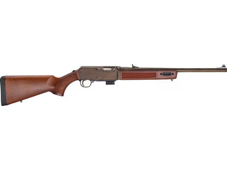 HENRY HOMESTEADER 9MM 18.6" BARREL WOOD STOCK WITH GLOCK MAGAZINE ADAPTER - TWO STOCK COLORS AVAILABLE