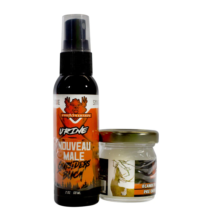 KIT ORBITAL: RUT-60 URINE DE MÂLE SYNTHÉTIQUE + GLANDE PRÉ-ORBITALE
