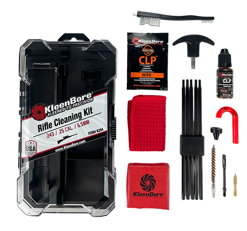 KLEENBORE CLEANING KIT  FOR DIFFERENT CALIBERS