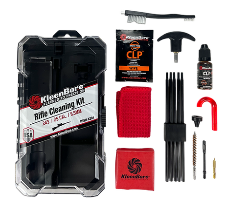 KLEENBORE CLEANING KIT  FOR DIFFERENT CALIBERS