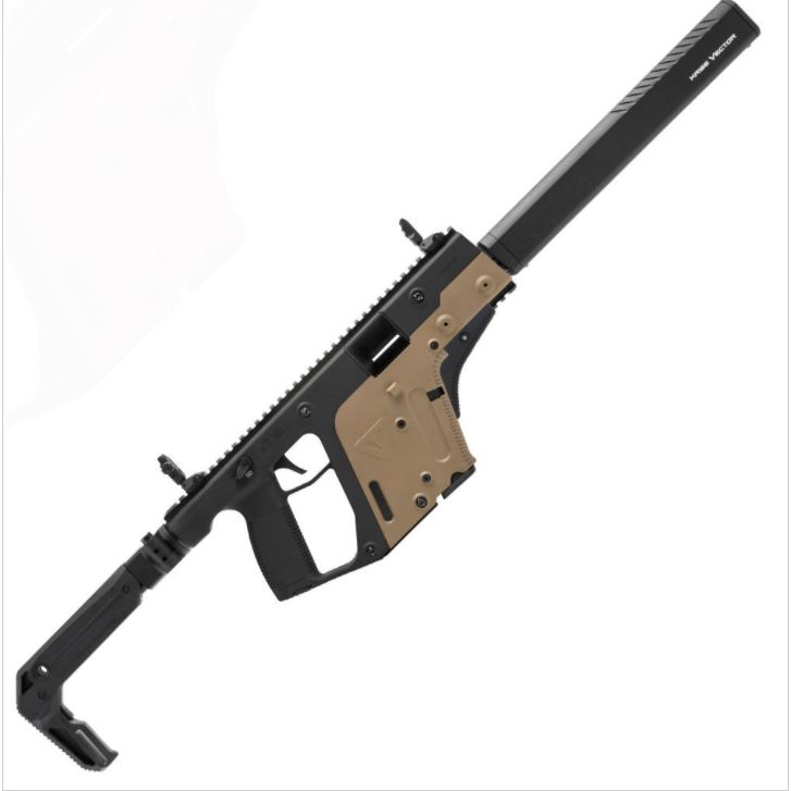 Kriss Vector CRB C.22 LR 16 "Duo Tone Pliage Stock - est livré avec 2 mags supplémentaires