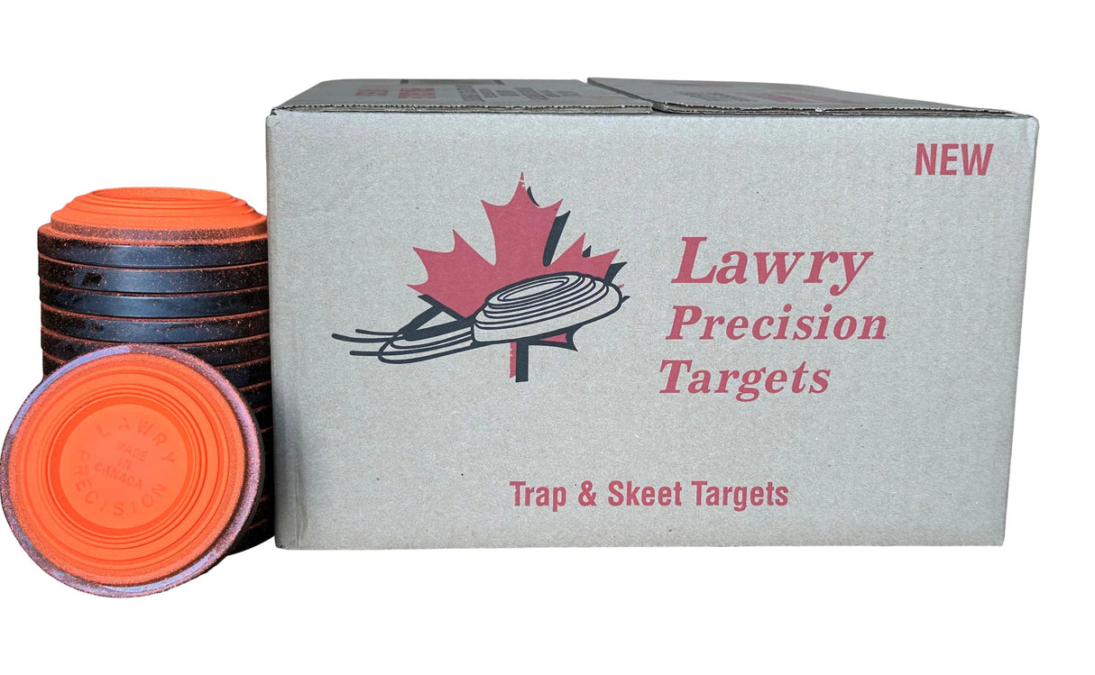LAWRY PREMIUM CLAY TARGETS 135 PACK ORANGE