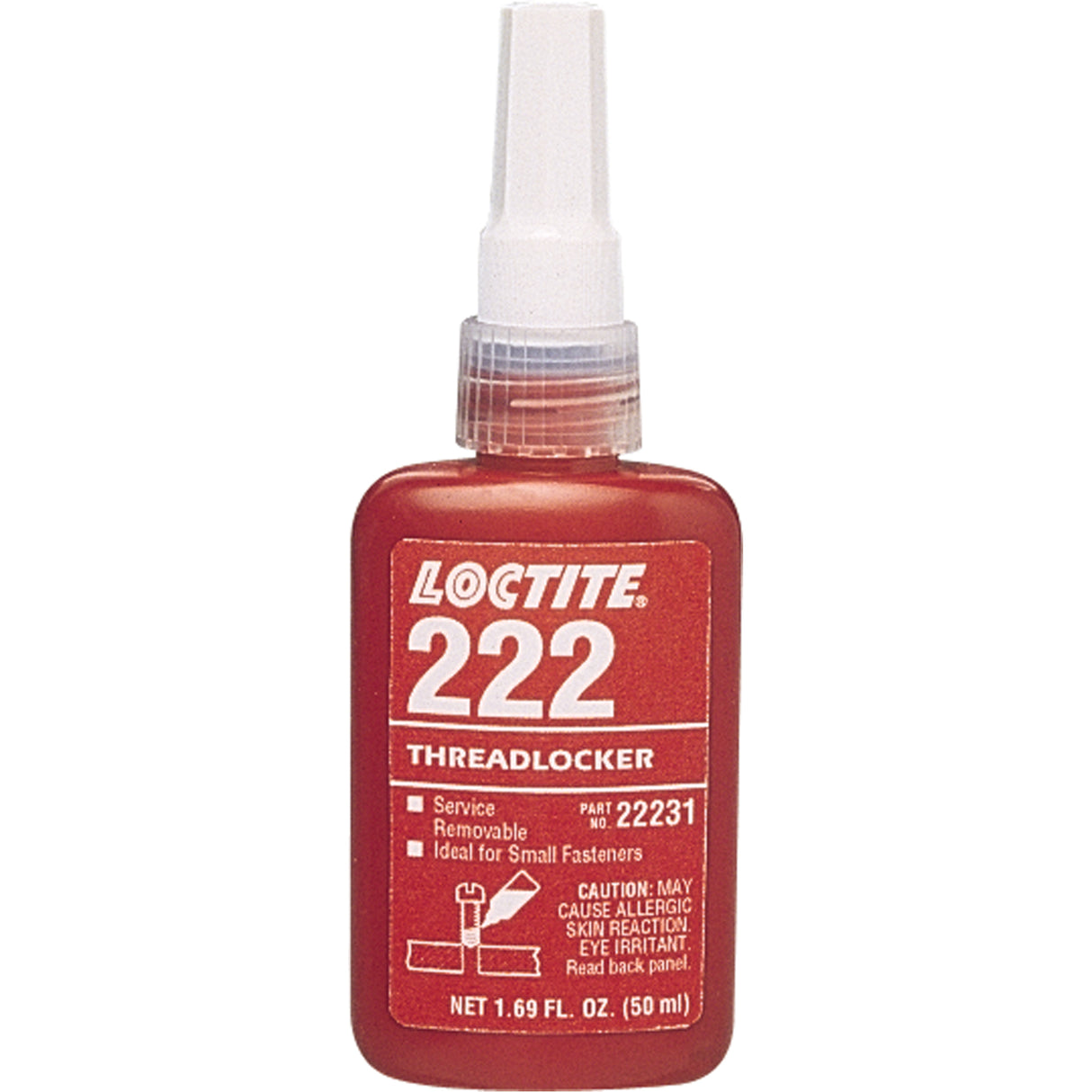 Loctite Threadlocker 222 Rose basse résistance