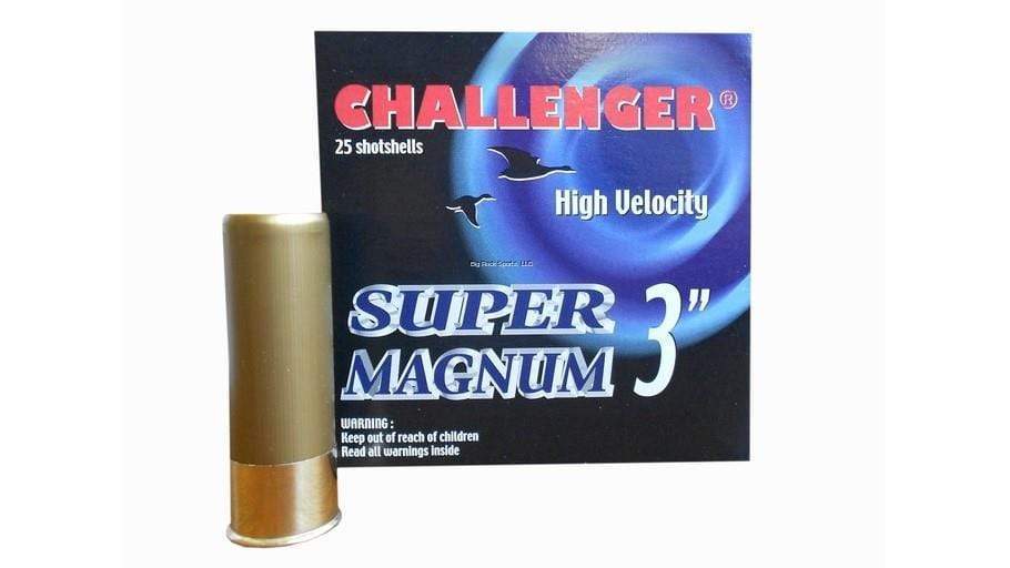 CHALLENGER AMMO 50170 SUPER MAGNUM 12 GA, 3 IN, NO. BB, 1-1/8 OZ