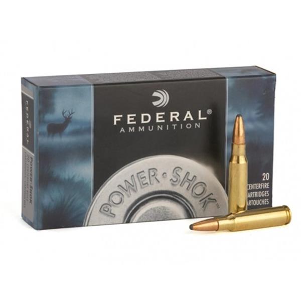 Nez plat à point plat Power-Shok Federal 303 British 150gr Bullets