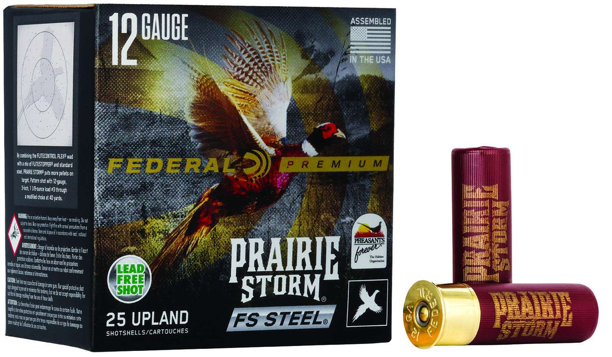 Federal Prairie Storm 20 Gauge 7/8 oz Shot 25 BX