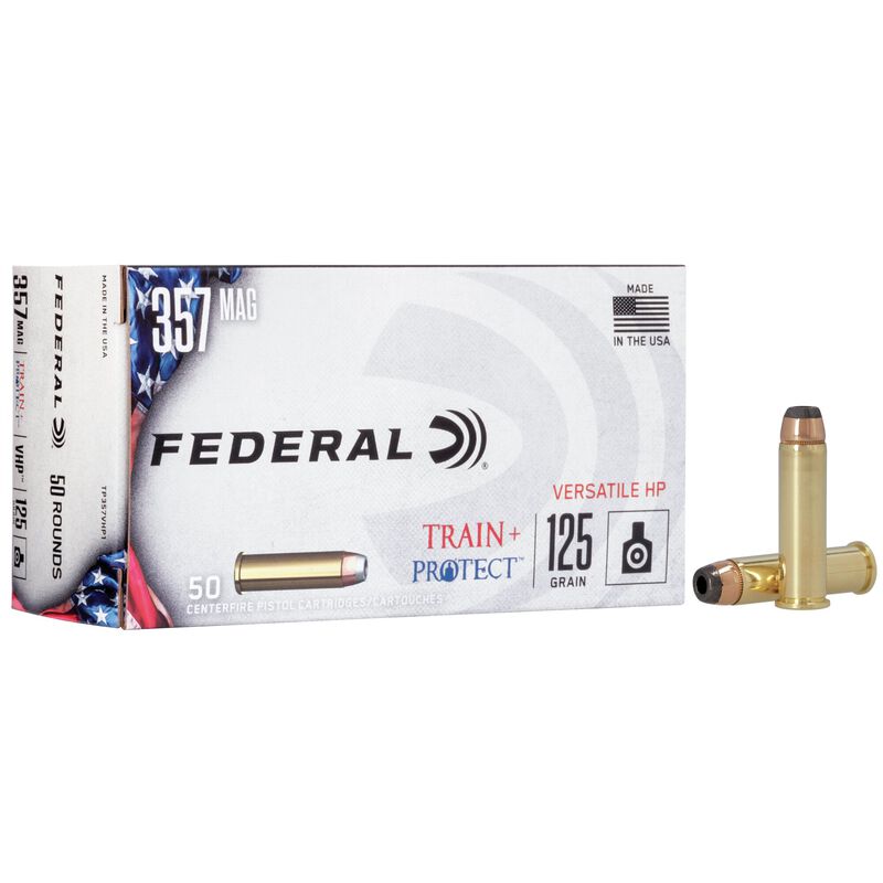 Train VHP fédéral 125mag + Protection 357 Magnum Box de 50 RDS