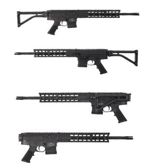 MAKASI MK-15 RIFLE 5.56 18.6" BARREL BLACK SHORT STROKE PISTON, 12" M-LOK RAIL 3 PRONG FLASH HIDER 5 ROUND MAGAZINE - FULL RETAIL PRICE: $2399.00