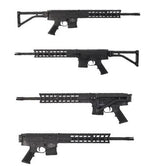 MAKASI MK-15 RIFLE 5.56 18.6" BARREL BLACK SHORT STROKE PISTON, 12" M-LOK RAIL 3 PRONG FLASH HIDER 5 ROUND MAGAZINE - FULL RETAIL PRICE: $2399.00