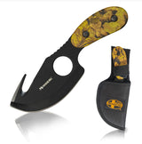 Mossberg Fixed Blade Knife, All in One Skinning Knife with Gut-Hook, for Hunters and Outdoors Enthusiasts