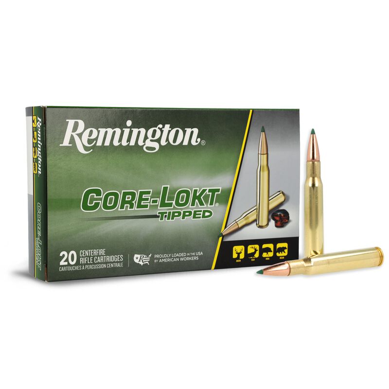 Remington Core-Lokt Tiped 30-06 Springfield 165 Grain