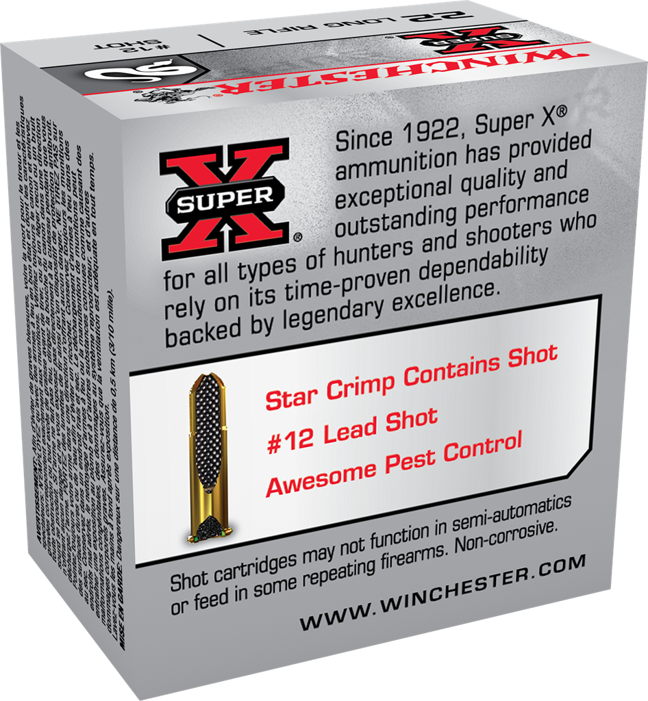 Winchester X22lrs Super-x Rimfire #12 Shot