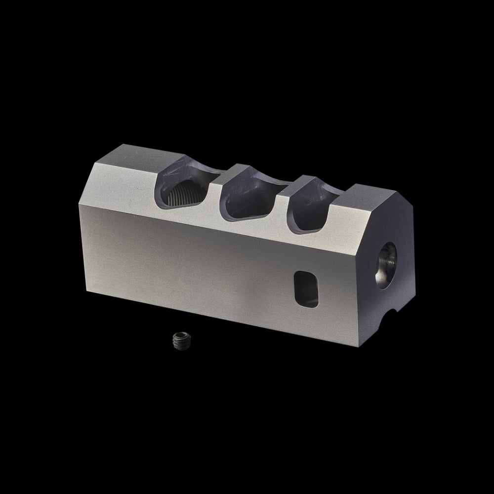 SVI MEGA COMPENSATOR 3X 15 DEGREE TOP PORTS TITANIUM