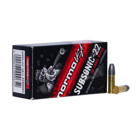 Norma Munition pour les fusils longs .22lr - deux types