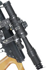 POLY TECHNOLOGIES NPZ PO4 MOUNTED SCOPE  FOR TYPE 81 SR (INCLUDING SCOPE MOUNT)